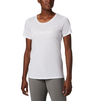 Columbia T-Shirt Dames, Lava Lake II Wit, 71APQSHWF